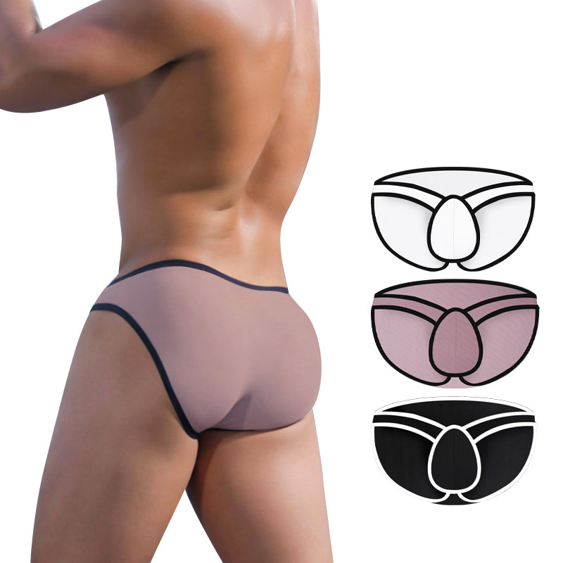 Men's Sexy Cotton Jockstrap Thong Underwear for Men