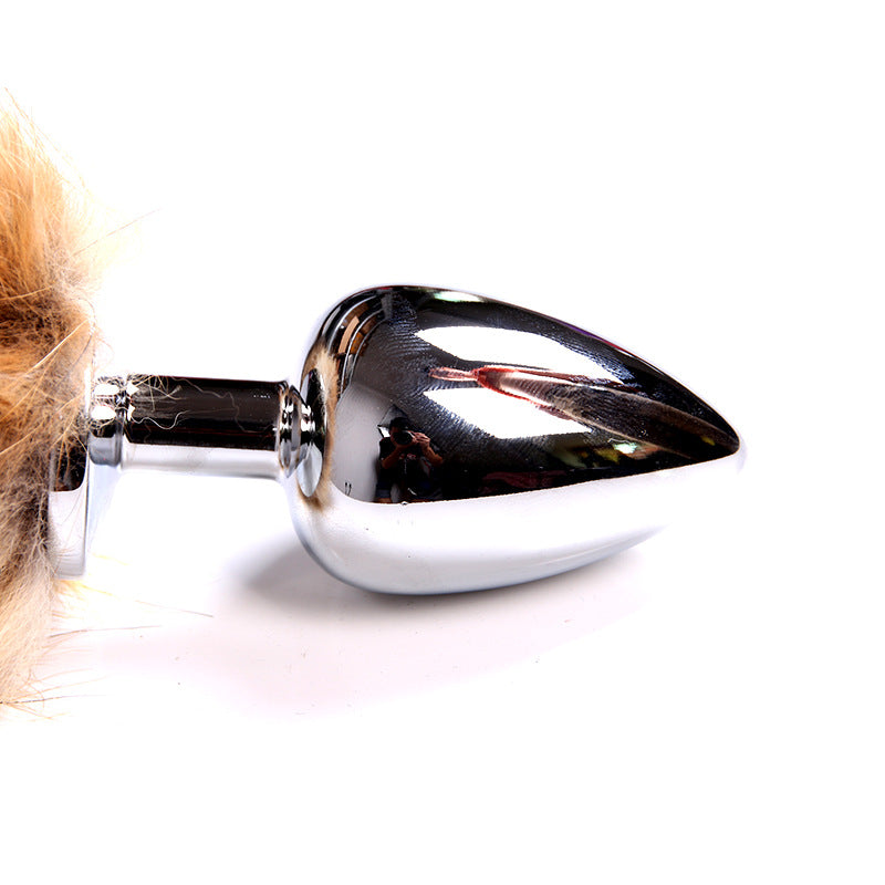 Fox Tail Anal Plug - Metal Pleasure Toy