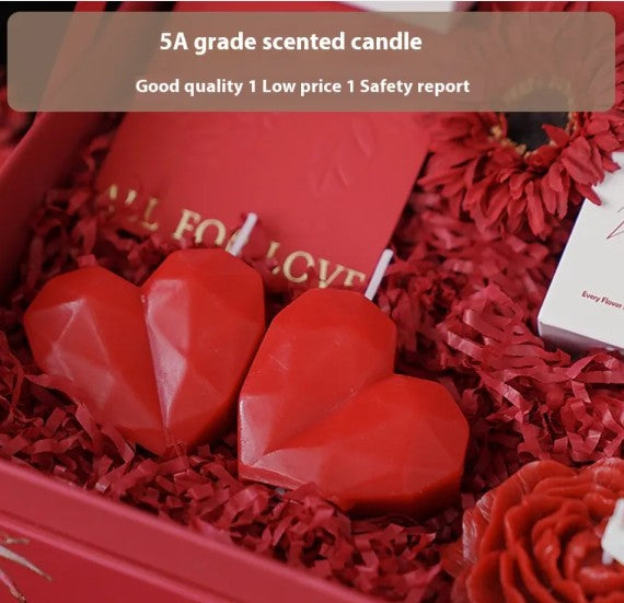 Heart Candle | Free ship to Canada