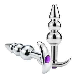 Metal Anal Toy Set for Adult Pleasure and Exploration | Free ship to Canada