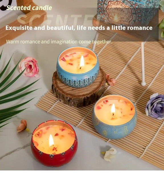 Essential Oil Aromatherapy Candle | free ship to Canada