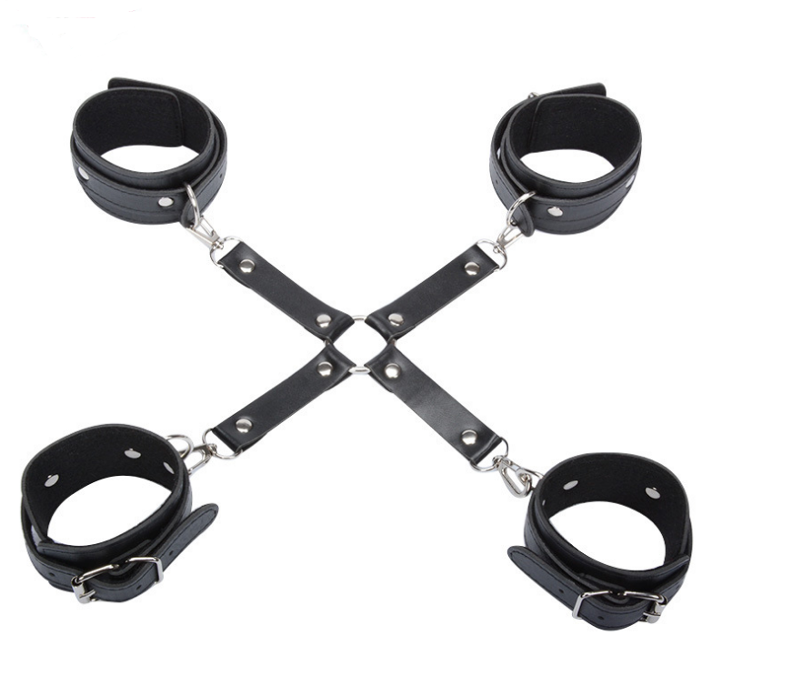 Leather Handcuffs for BDSM and Role Play