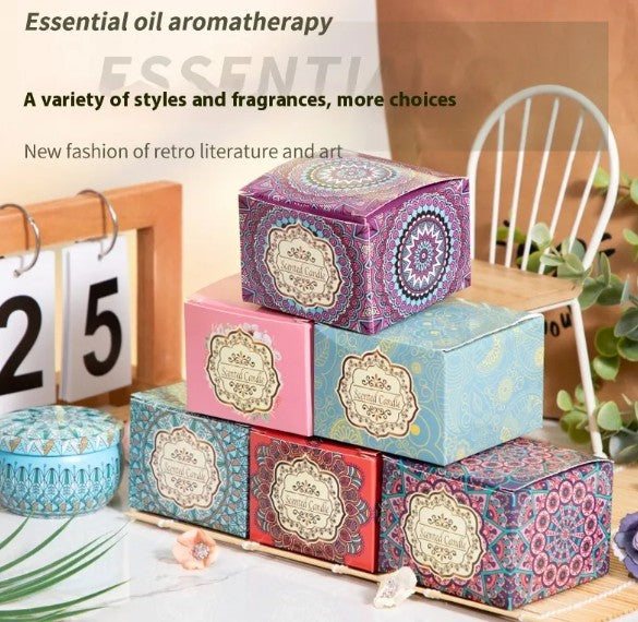 Essential Oil Aromatherapy Candle | free ship to Canada