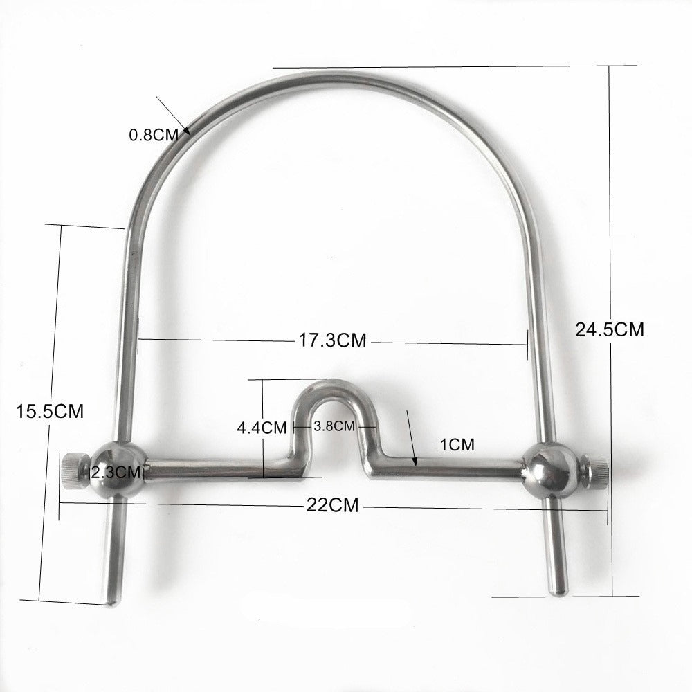 Stainless Steel Couples’ Shackle