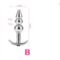 Metal Anal Toy Set for Adult Pleasure and Exploration | Free ship to Canada